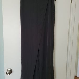 Eileen Fisher silk wrap pants S